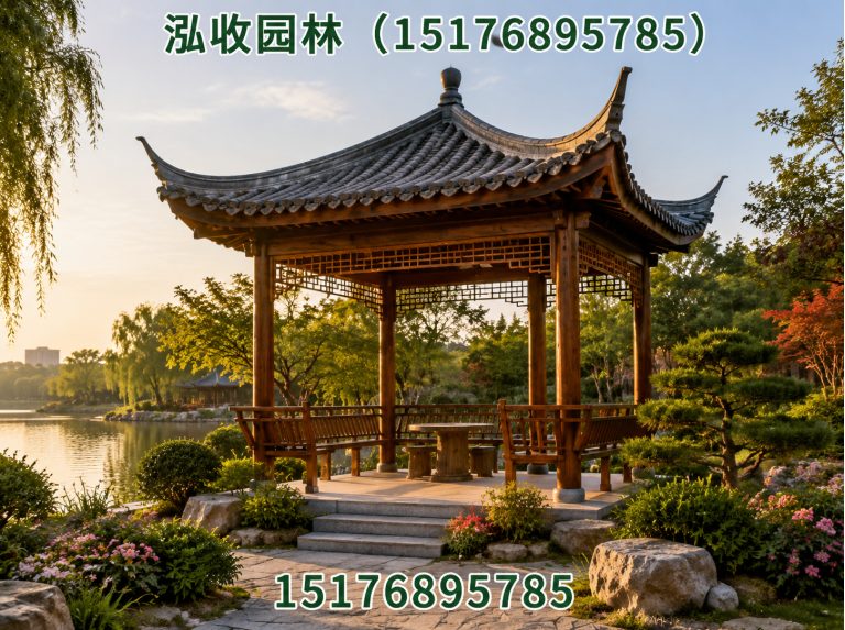 定州京津冀防腐木工程展示图